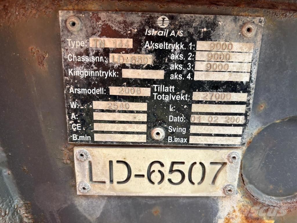 Istrail TN144 BOX L=4894 mm Pašizgāzējs