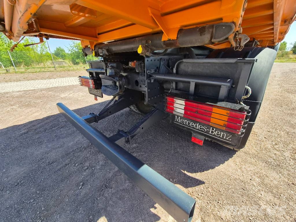 Mercedes-Benz Actros 1836 AK MP3 / 113.Tkm / Hiab XS099 HIDUO Savivarčių priekabų vilkikai
