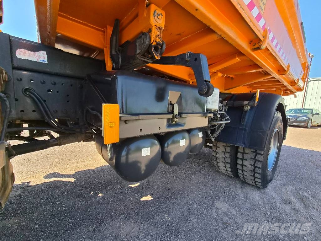 Mercedes-Benz Actros 1836 AK MP3 / 113.Tkm / Hiab XS099 HIDUO Savivarčių priekabų vilkikai