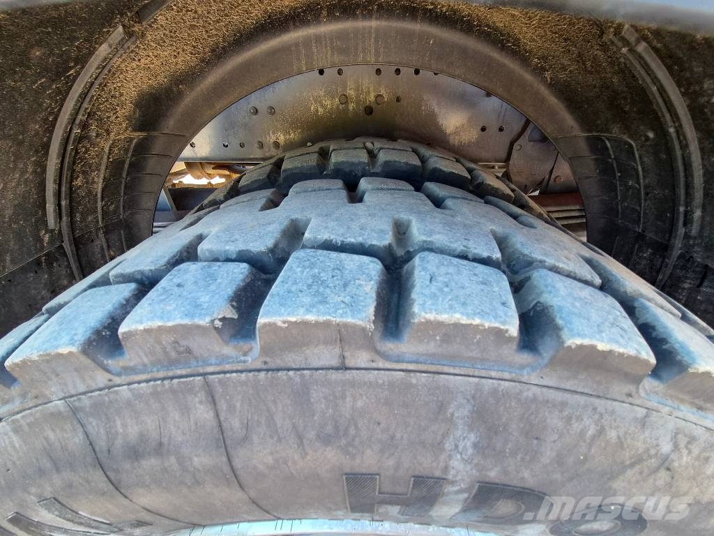 Mercedes-Benz Actros 1836 AK MP3 / 113.Tkm / Hiab XS099 HIDUO Savivarčių priekabų vilkikai