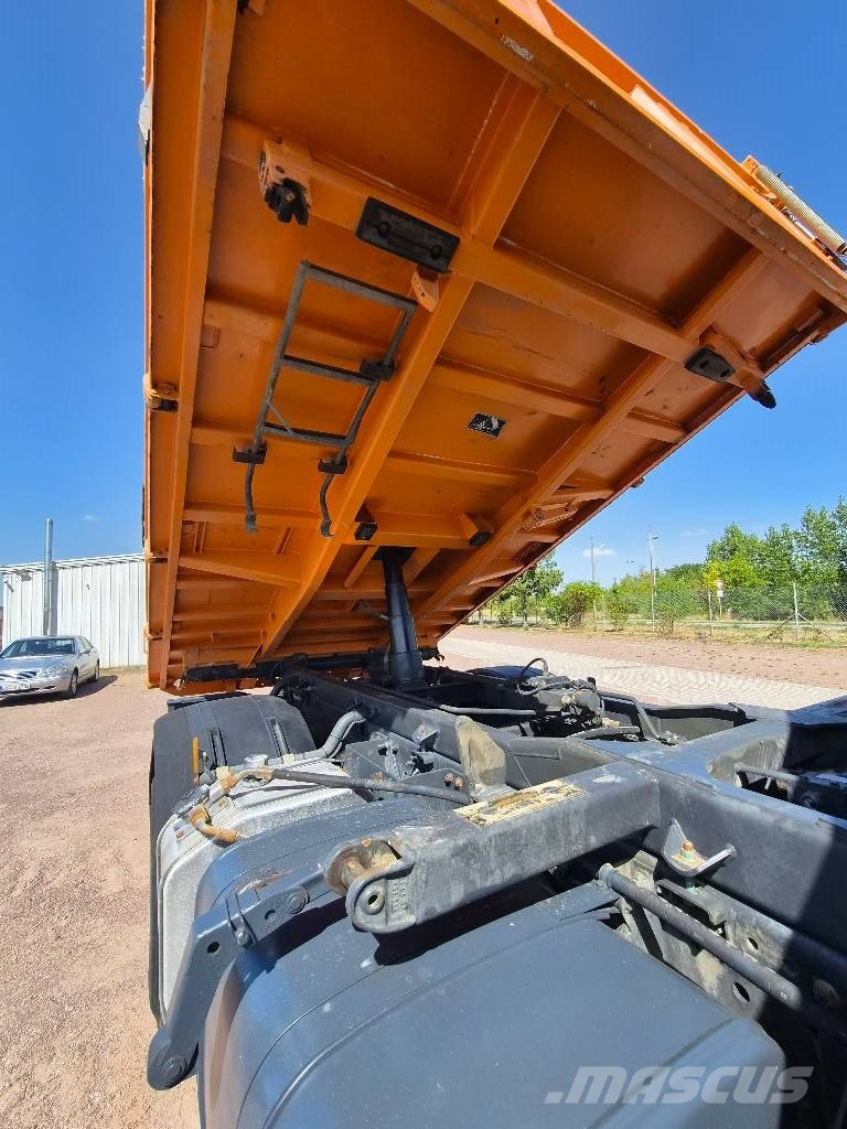 Mercedes-Benz Actros 1836 AK MP3 / 113.Tkm / Hiab XS099 HIDUO Savivarčių priekabų vilkikai