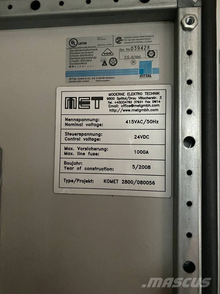 Lindner Komet 2800 Trituratori di rifiuti