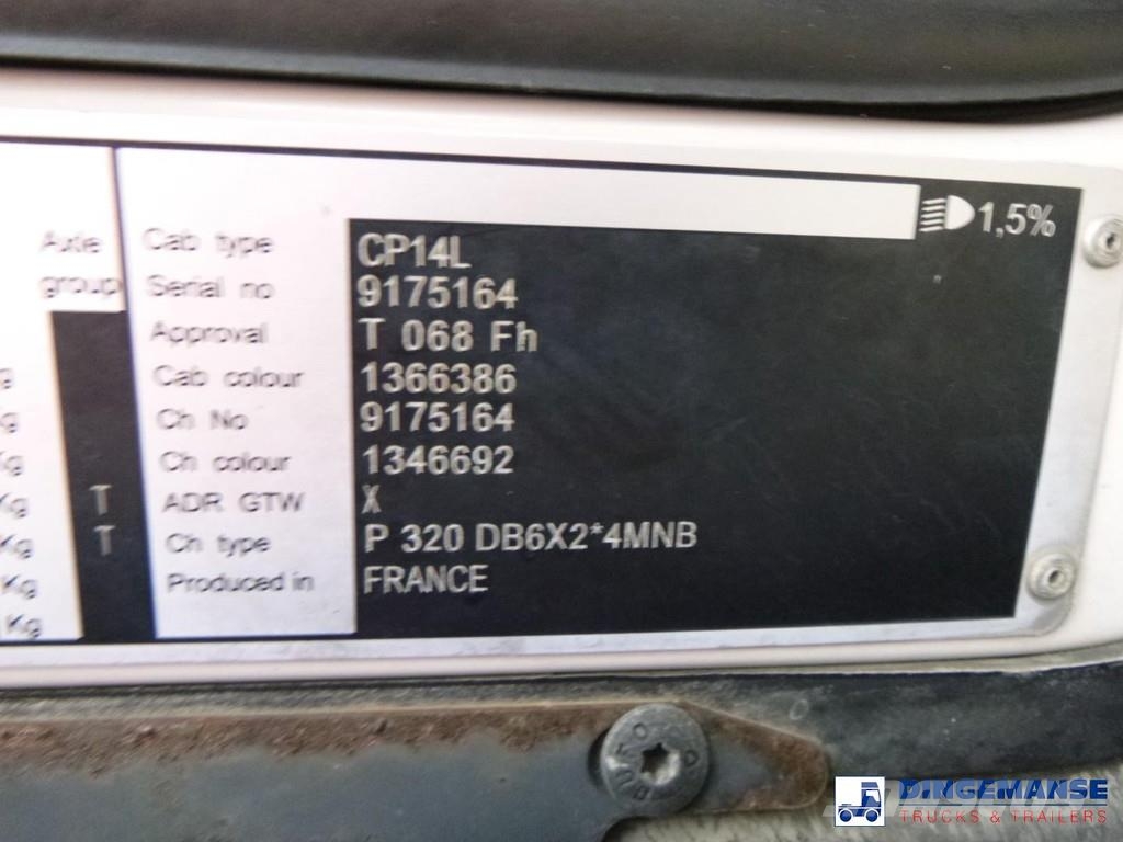 Scania P320 6x2 fuel tank 18.5 m3 / 5 comp Autocisterna