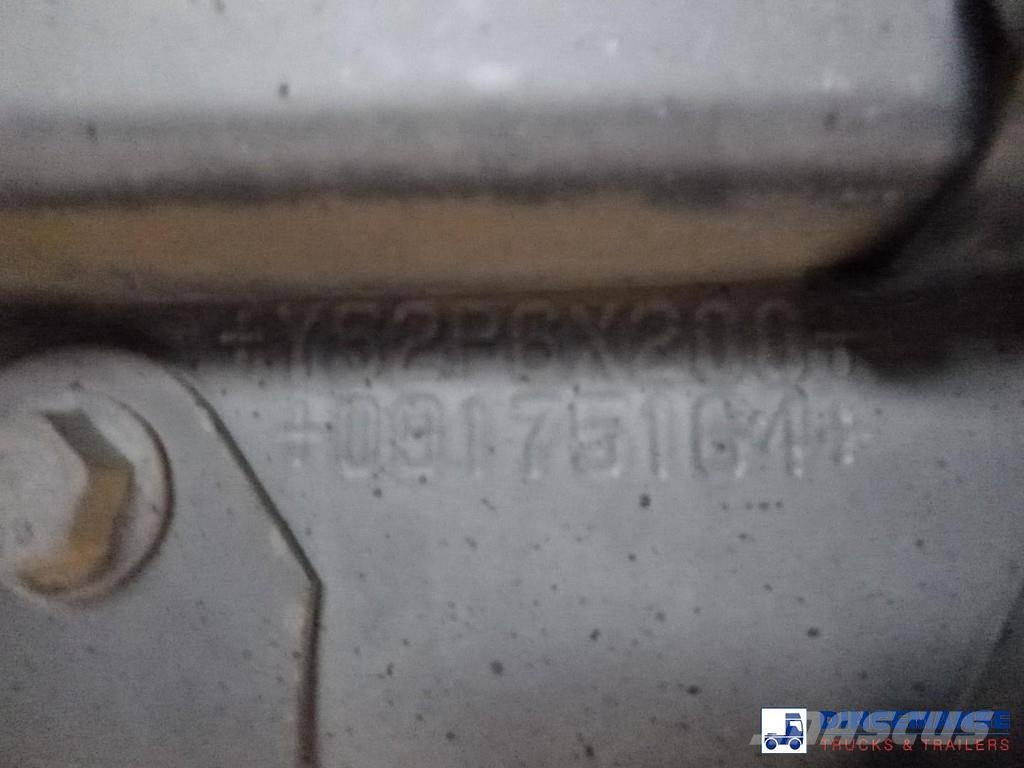 Scania P320 6x2 fuel tank 18.5 m3 / 5 comp Autocisterna