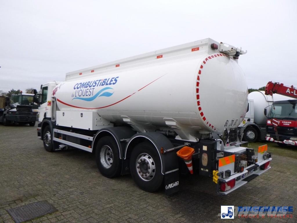 Scania P320 6x2 fuel tank 18.5 m3 / 5 comp Autocisterna