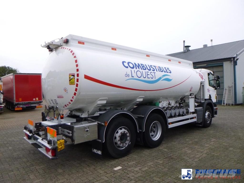 Scania P320 6x2 fuel tank 18.5 m3 / 5 comp Autocisterna