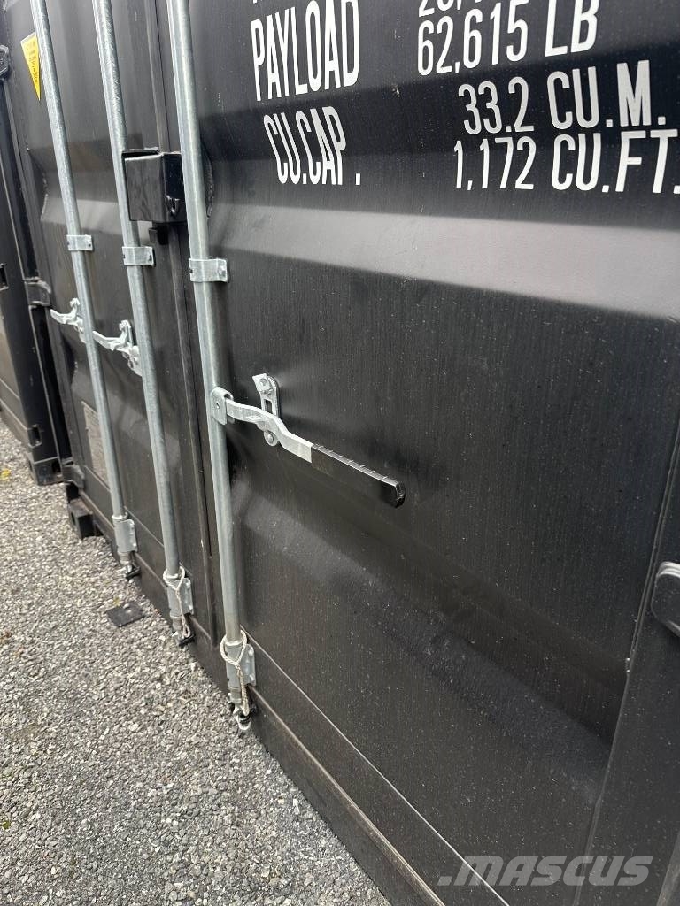  CCAB Ny 20fot svart isolerad med el lyse värme 20f 特种集装箱