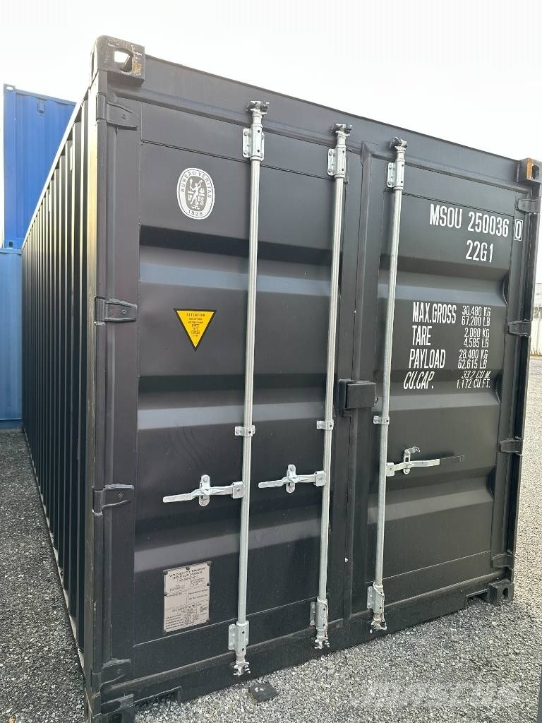  CCAB Ny 20fot svart isolerad med el lyse värme 20f 特种集装箱