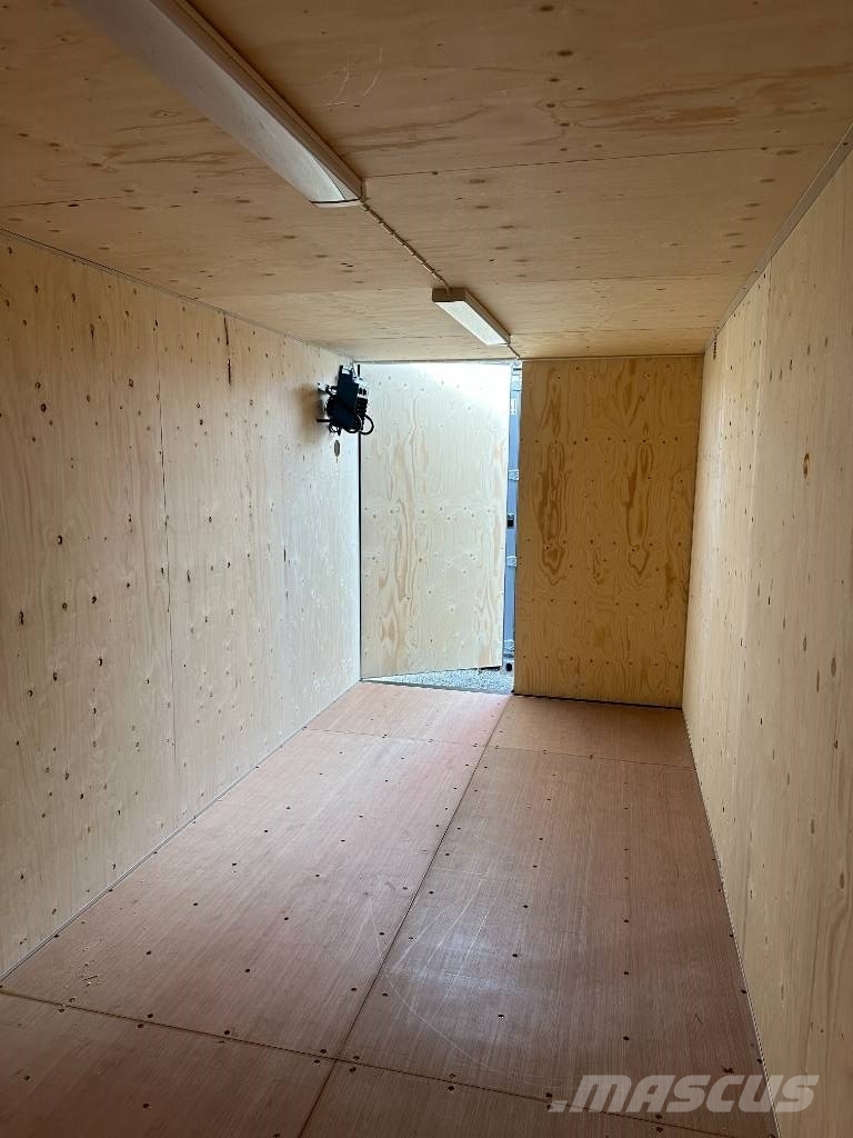  CCAB Ny 20fot svart isolerad med el lyse värme 20f 特种集装箱