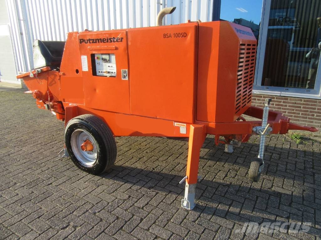 Putzmeister BSA 1005 مضخات خرسانة