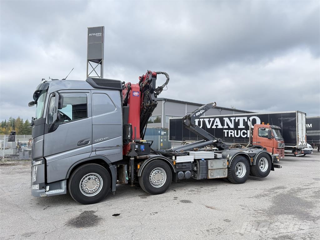 Volvo FH500 8X4 Kranbil
