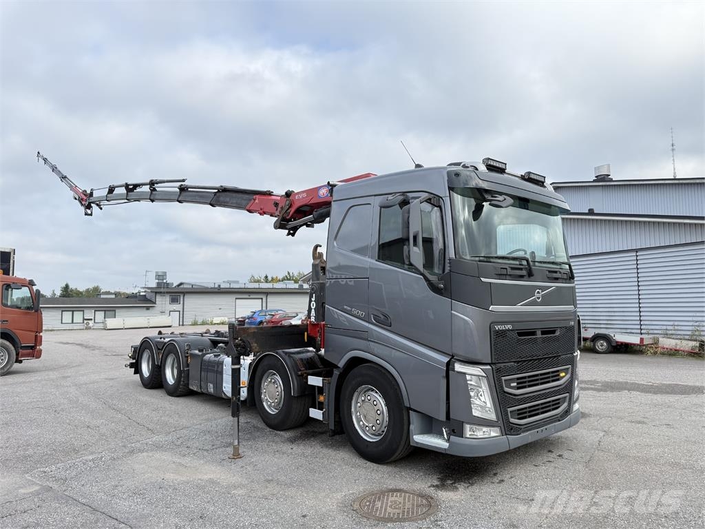 Volvo FH500 8X4 Kranbil