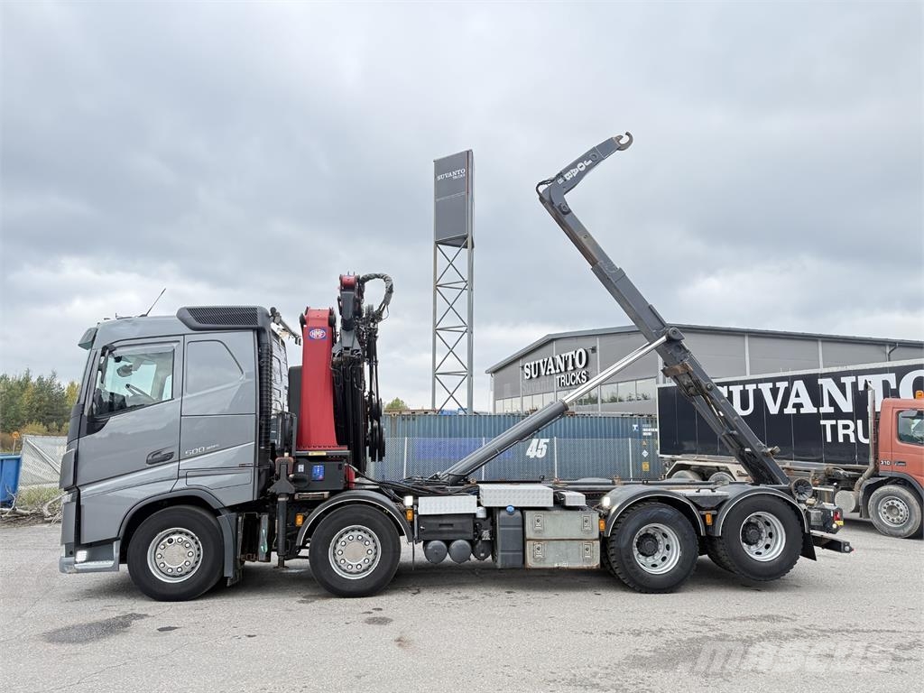 Volvo FH500 8X4 Kranbil