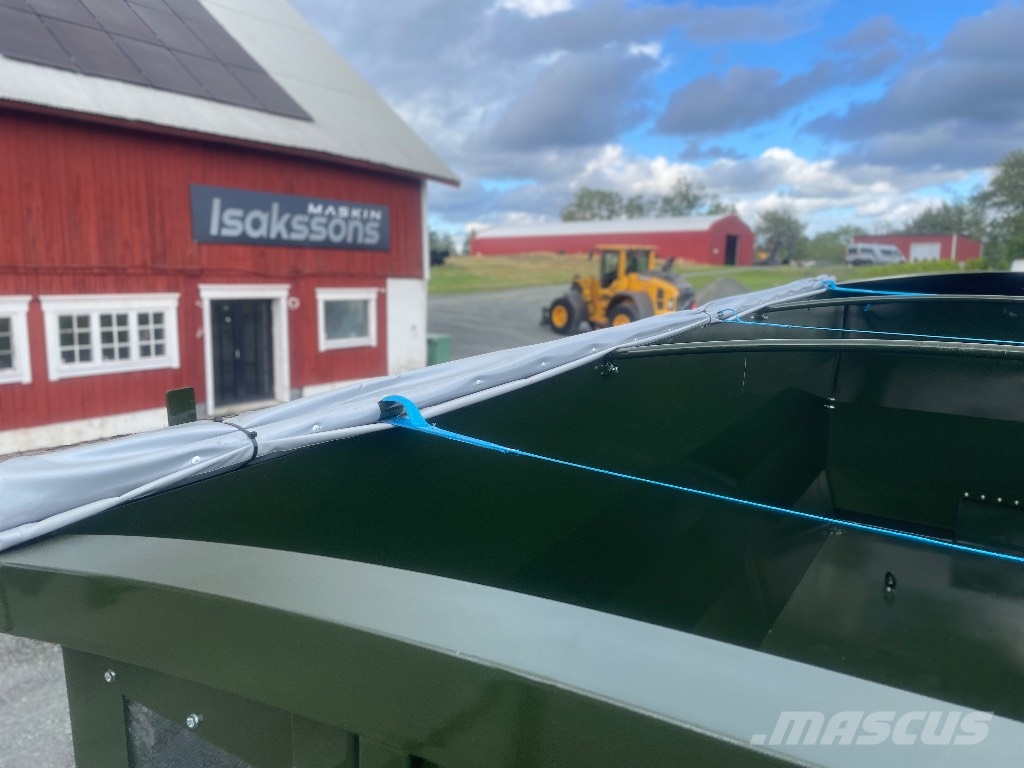 Mustang MG160 spannmålsvagn volym 23m3 - 26 Graudu pārkraušanas piekabes