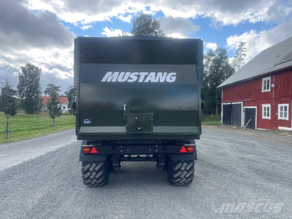 Mustang MG160 spannmålsvagn volym 23m3 - 26 Graudu pārkraušanas piekabes
