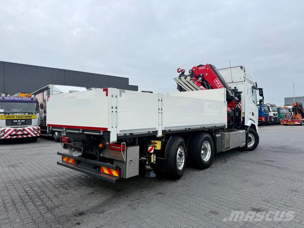 DAF XF 530 FAN / 6x2 / Euro 6 E / Fassi F545RA.2.26 XE Visurgājēji celtņi