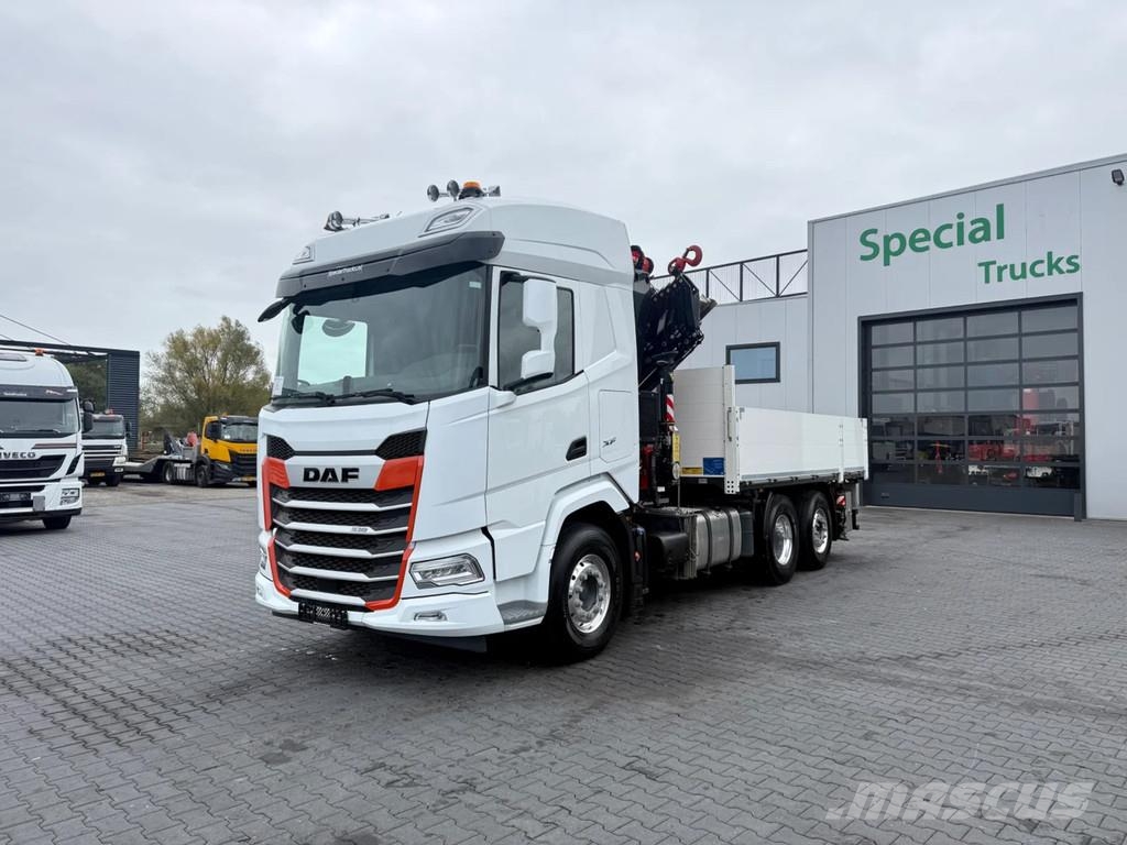 DAF XF 530 FAN / 6x2 / Euro 6 E / Fassi F545RA.2.26 XE Visurgājēji celtņi