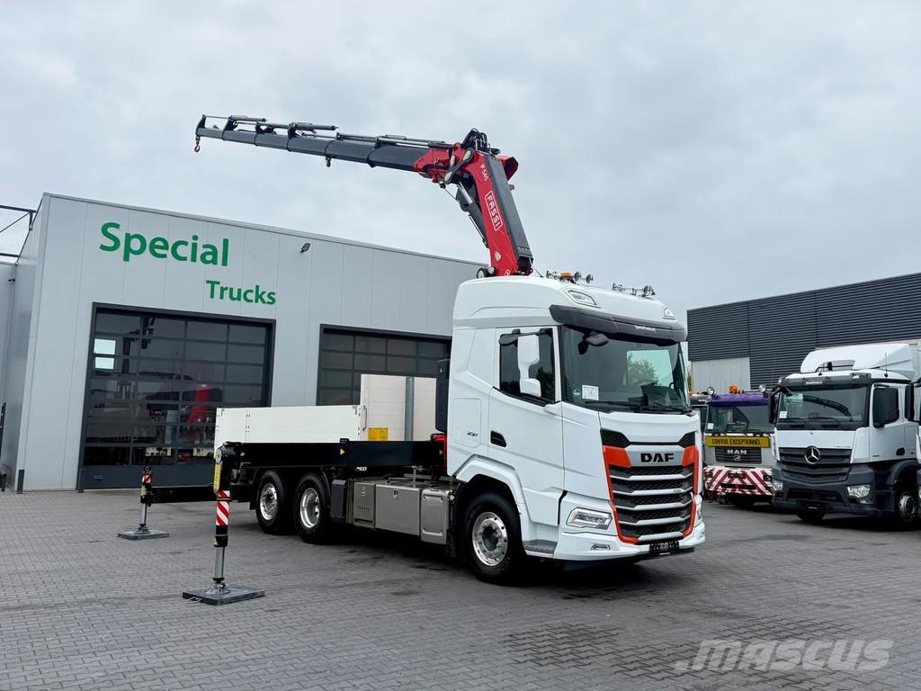 DAF XF 530 FAN / 6x2 / Euro 6 E / Fassi F545RA.2.26 XE Visurgājēji celtņi