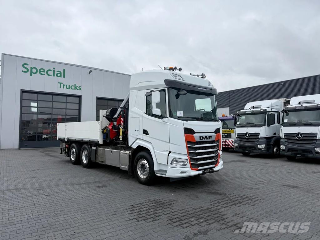 DAF XF 530 FAN / 6x2 / Euro 6 E / Fassi F545RA.2.26 XE Visurgājēji celtņi
