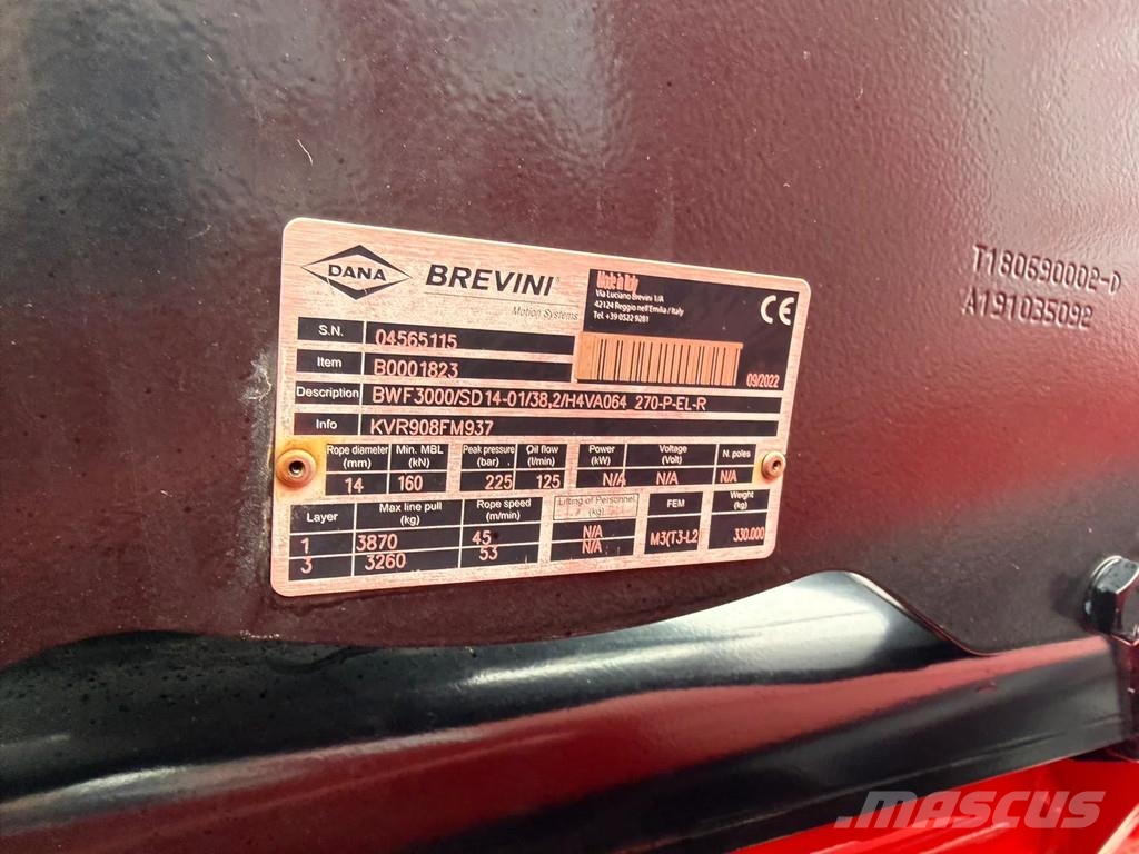 DAF XF 530 FAN / 6x2 / Euro 6 E / Fassi F545RA.2.26 XE Visurgājēji celtņi