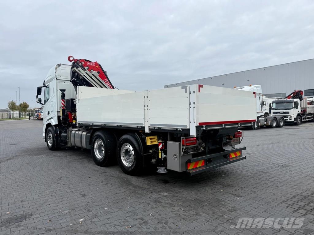 DAF XF 530 FAN / 6x2 / Euro 6 E / Fassi F545RA.2.26 XE Visurgājēji celtņi