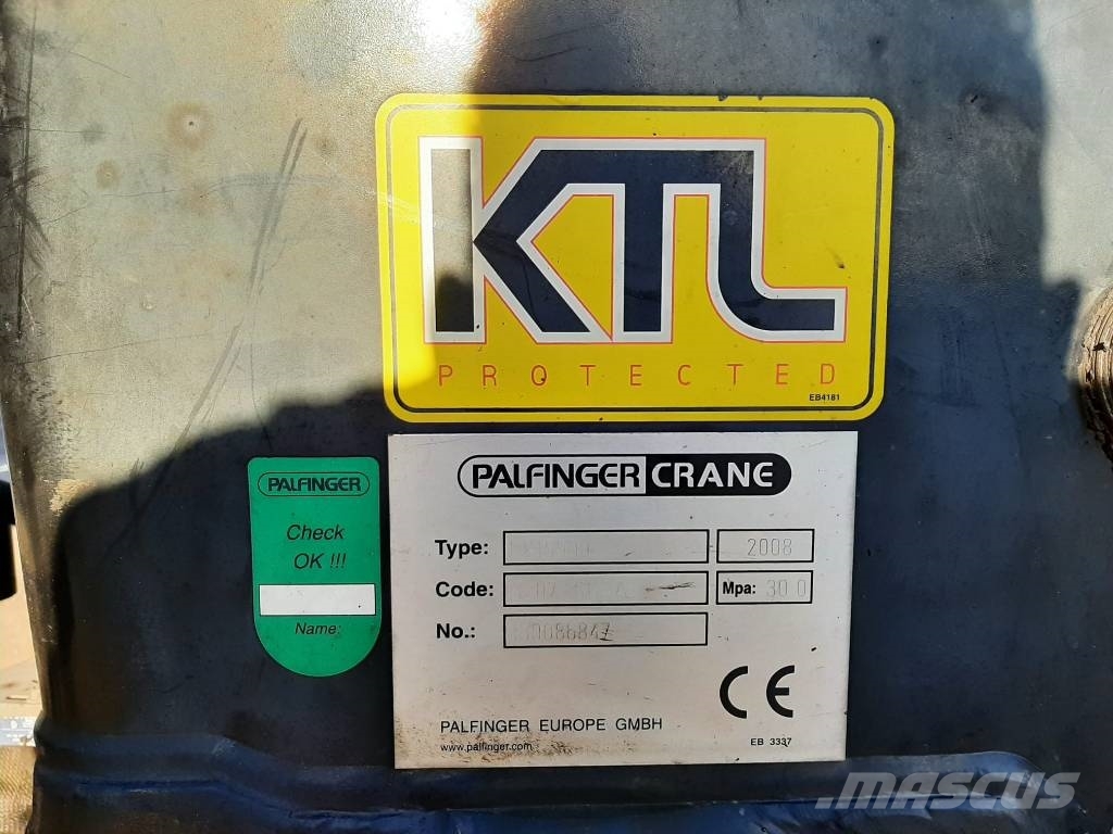 Palfinger PK 15500 + hmf en atlas te koop Guindastes articulados