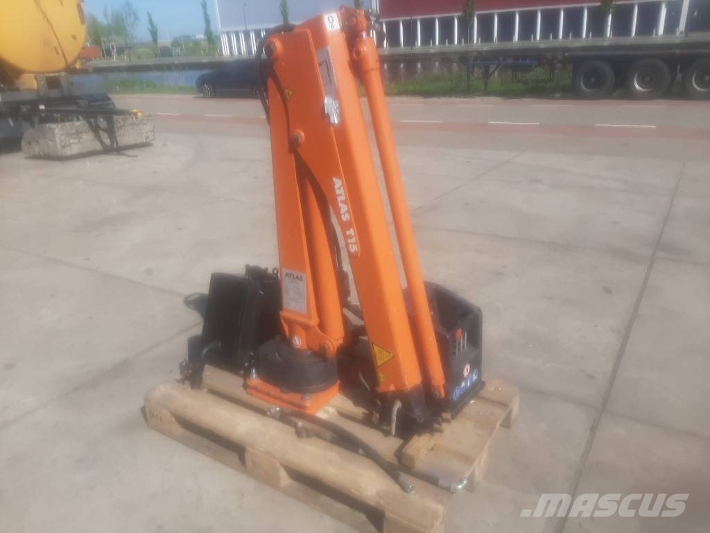 Palfinger PK 15500 + hmf en atlas te koop Guindastes articulados