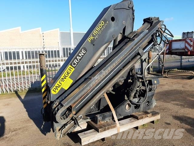 Palfinger PK 15500 + hmf en atlas te koop Guindastes articulados