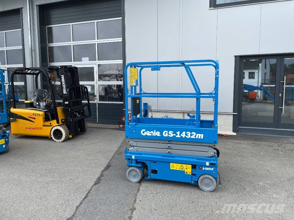Genie GS 1432m, NEW, 6M MINI SCISSOR LIFT ELECTRIC رافعات مقصية الشكل