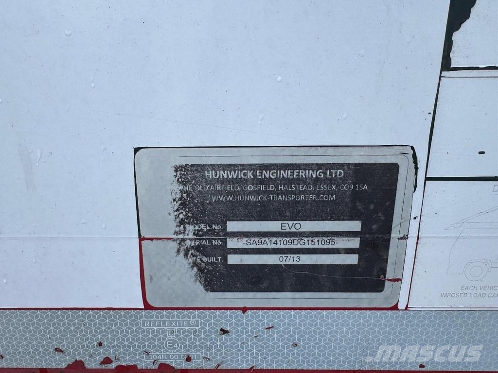 Scania P410 RHD 6X2 EURO 5 - COMPLETE 2013 YEAR + HUNWICK مركبات النقل