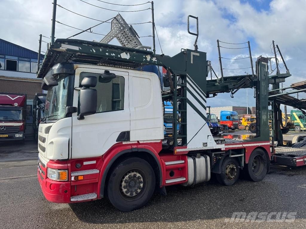 Scania P410 RHD 6X2 EURO 5 - COMPLETE 2013 YEAR + HUNWICK مركبات النقل