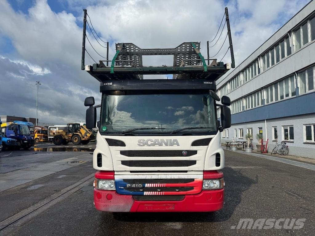 Scania P410 RHD 6X2 EURO 5 - COMPLETE 2013 YEAR + HUNWICK Camiones portacoches