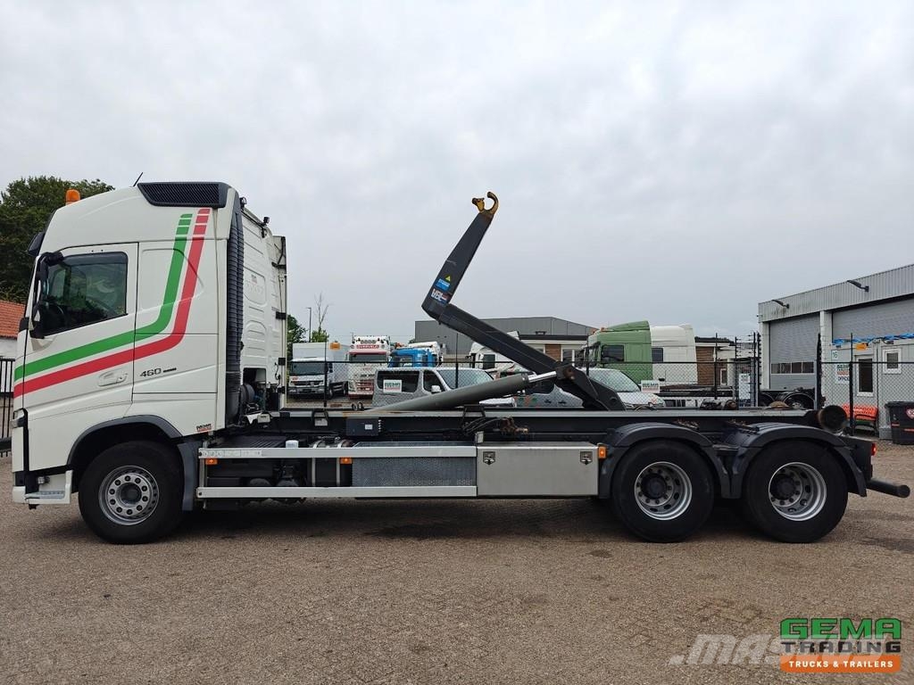 Volvo FH 460 6x4 GlobeTrotter Euro6C - VDL 21T Hooklift شاحنات الرافعات الخطافية
