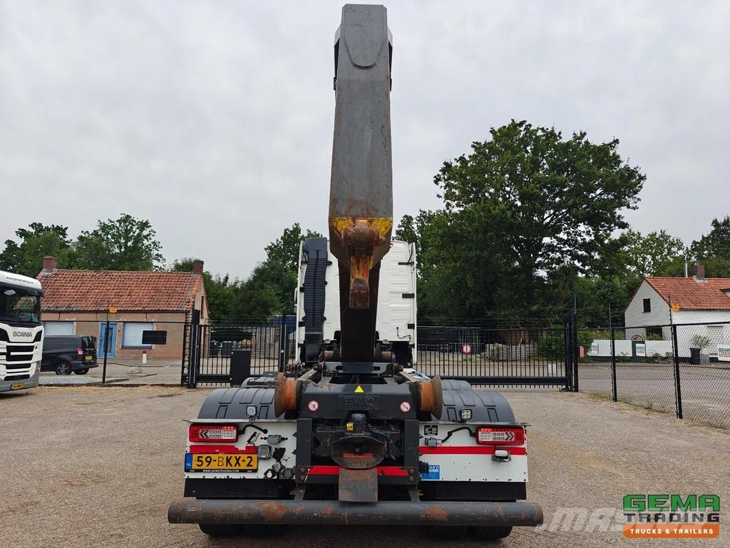 Volvo FH 460 6x4 GlobeTrotter Euro6C - VDL 21T Hooklift شاحنات الرافعات الخطافية