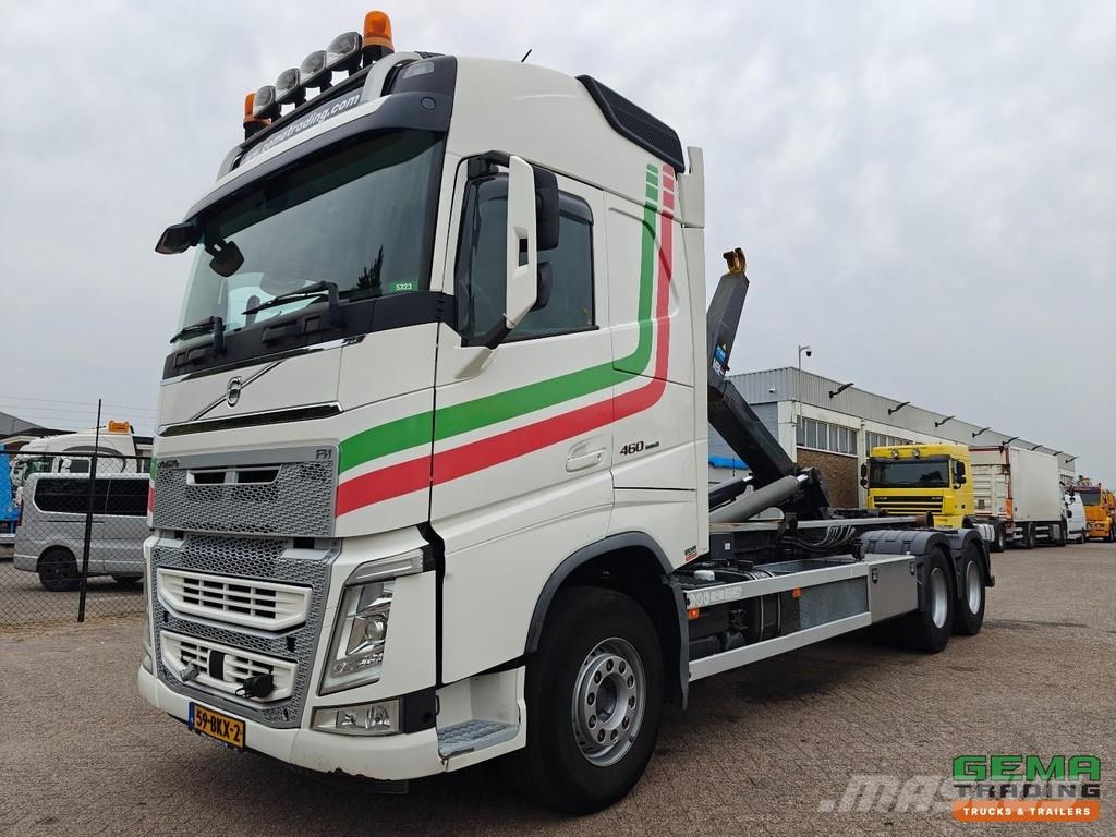 Volvo FH 460 6x4 GlobeTrotter Euro6C - VDL 21T Hooklift شاحنات الرافعات الخطافية