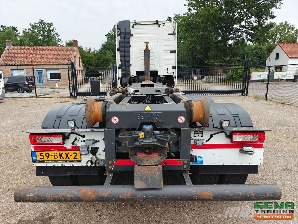 Volvo FH 460 6x4 GlobeTrotter Euro6C - VDL 21T Hooklift شاحنات الرافعات الخطافية