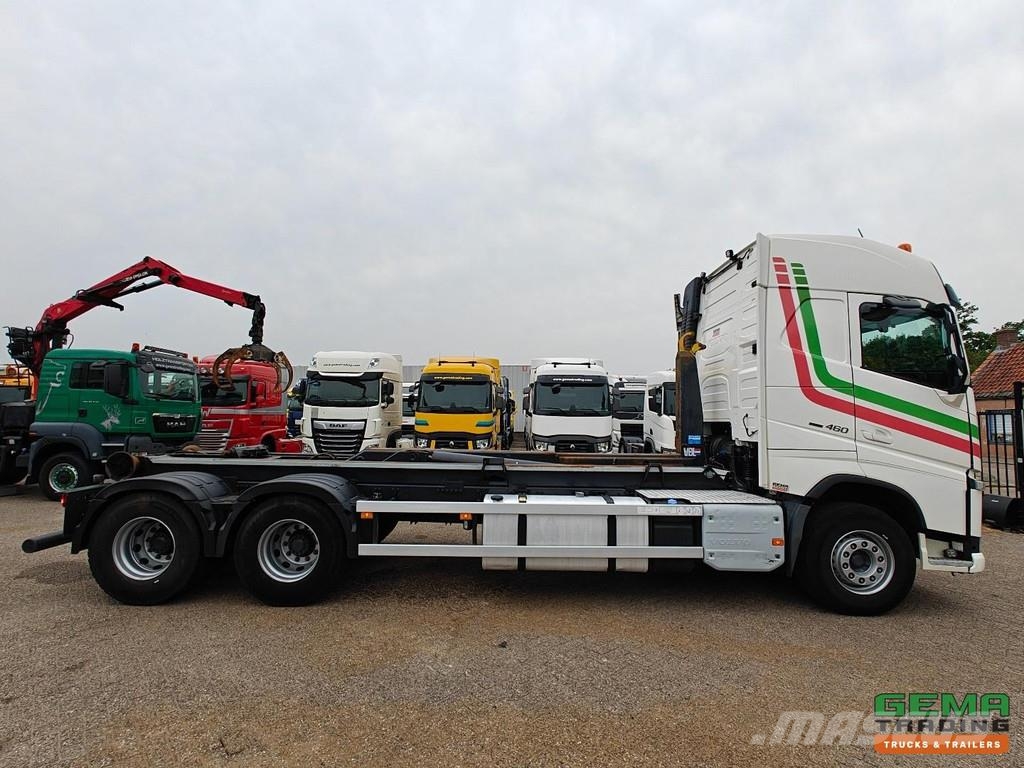 Volvo FH 460 6x4 GlobeTrotter Euro6C - VDL 21T Hooklift شاحنات الرافعات الخطافية