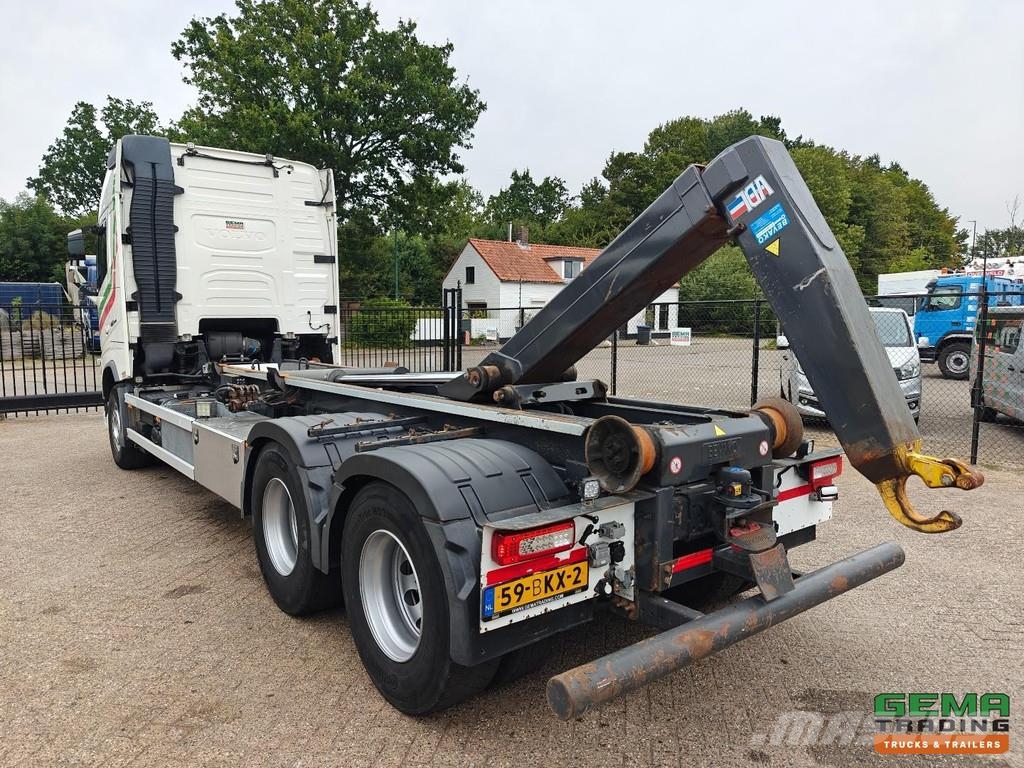 Volvo FH 460 6x4 GlobeTrotter Euro6C - VDL 21T Hooklift شاحنات الرافعات الخطافية