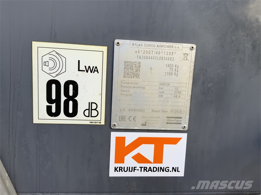 Atlas Copco XAHS 108 空氣壓縮機