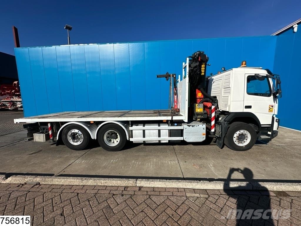 Volvo FMX 500 EURO 6, Retarder, Palfinger, Remote Pritschenwagen/Pritschenwagen mit Seitenklappe