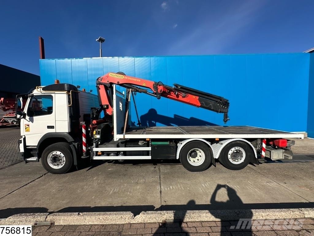 Volvo FMX 500 EURO 6, Retarder, Palfinger, Remote Pritschenwagen/Pritschenwagen mit Seitenklappe