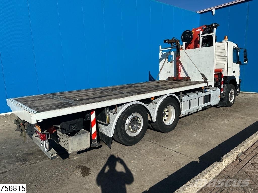 Volvo FMX 500 EURO 6, Retarder, Palfinger, Remote Pritschenwagen/Pritschenwagen mit Seitenklappe