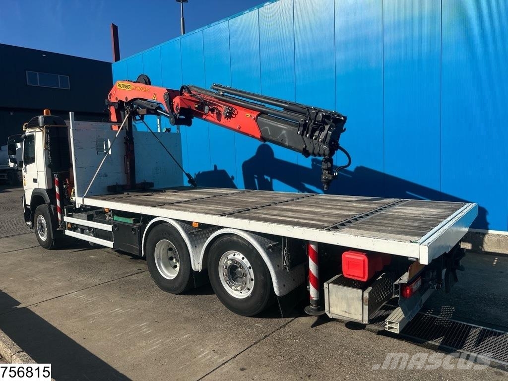 Volvo FMX 500 EURO 6, Retarder, Palfinger, Remote Pritschenwagen/Pritschenwagen mit Seitenklappe