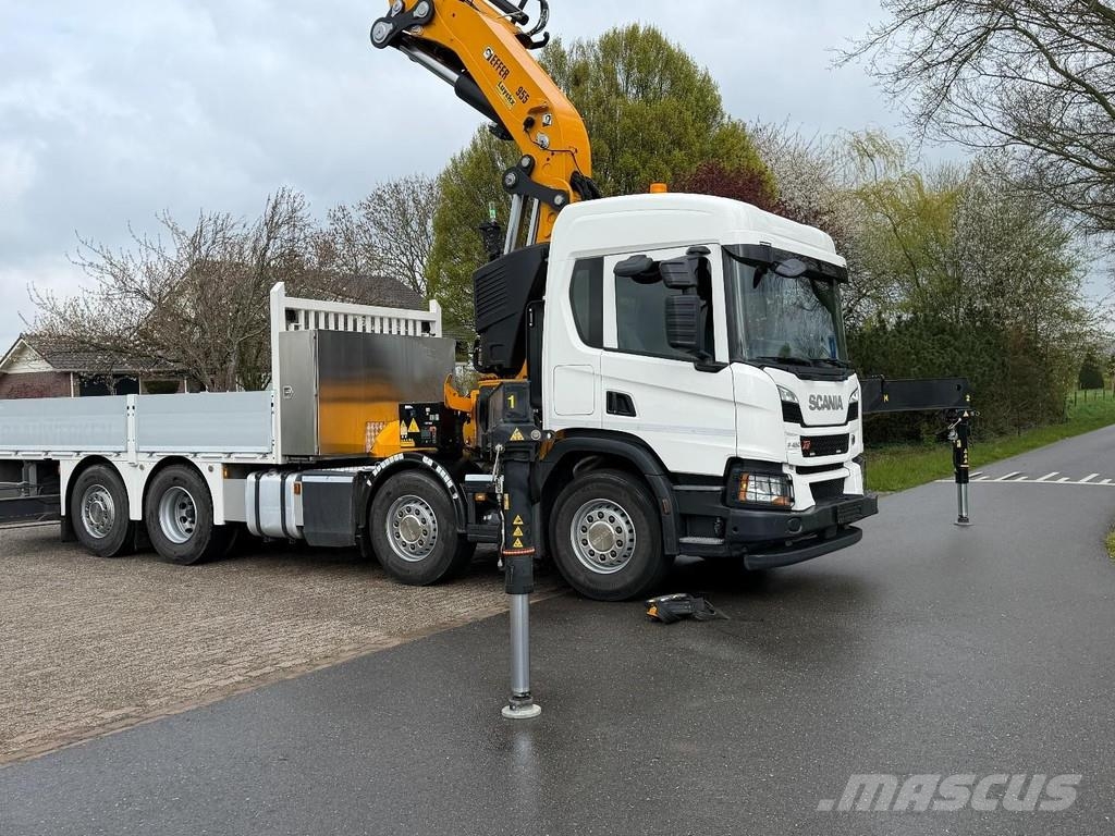 Scania P450 XT EFFER 955 (95TM)CROSSSTAB JIB WINCH!!2022! Kranen voor alle terreinen