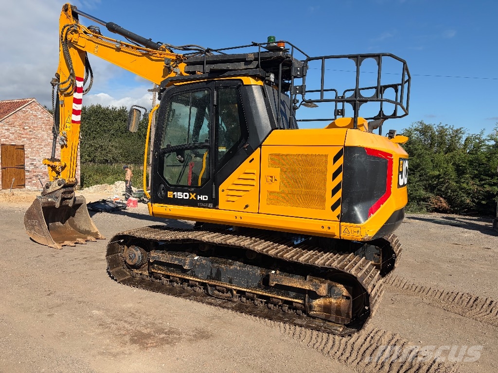 JCB 150 x HD 2 piece boom Escavatori cingolati