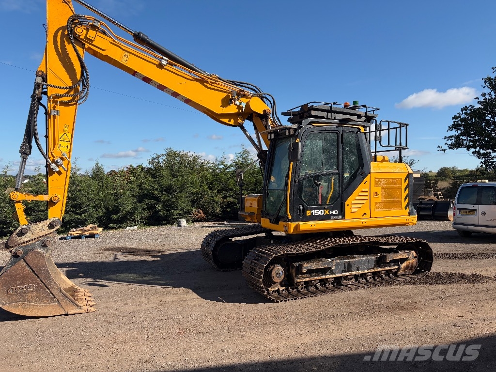JCB 150 x HD 2 piece boom Escavatori cingolati