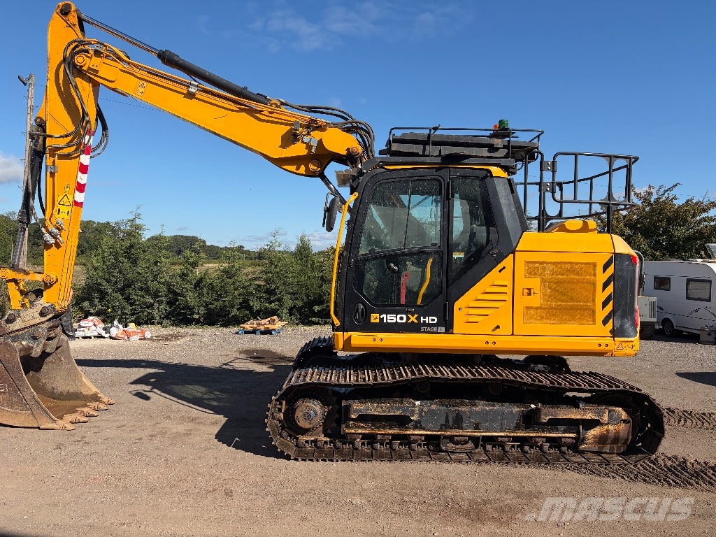 JCB 150 x HD 2 piece boom Escavatori cingolati