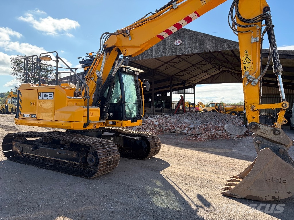 JCB 150 x HD 2 piece boom Escavatori cingolati