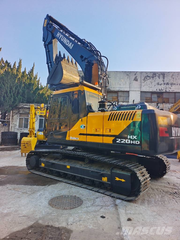 Hyundai HX 220 HD made in Korea Beltegraver