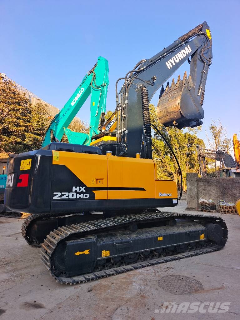 Hyundai HX 220 HD made in Korea Beltegraver